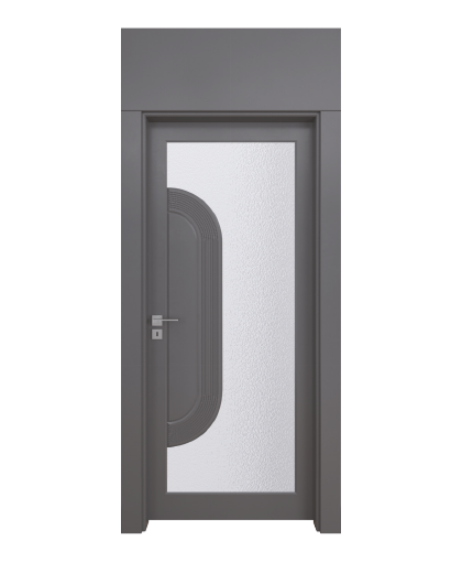 BY-163V Porte intérieure Laqué  Vitrée